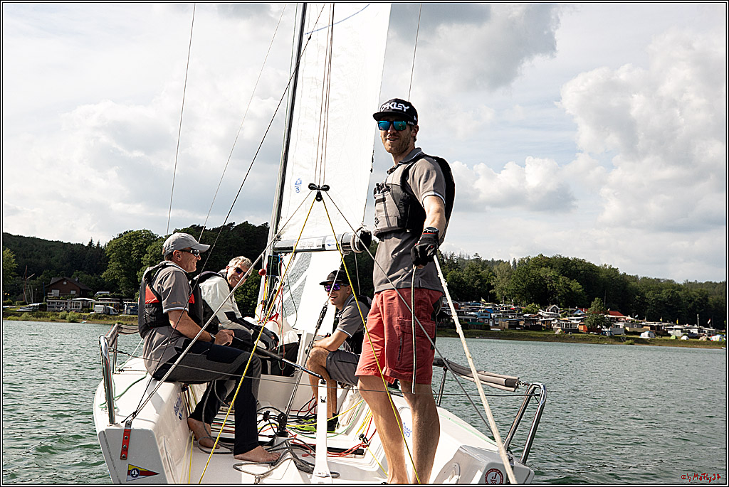 J70 - WOODLAND, 12.06.2021 Segelboot; Segeln; Woodland; Spinnaker; J70; Sorpesee; Sauerland